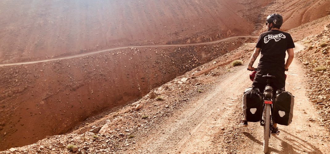Cycling the winding roads of the High Atlas