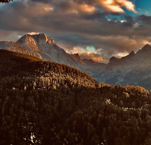 Beautiful mountains of Prokleije National Park, Montenegro