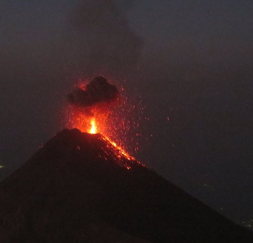 Volcanoe eruption El Fuego